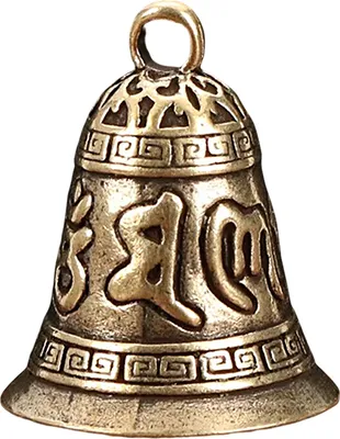 Produktbild von alte Bronzeglocke fein bauen dekorativ kompakt dekorieren nicht deformierende antike Messinganhänger für Wohnzimmer-B