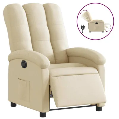 Produktbild von Relaxsessel Elektrisch Creme Stoff