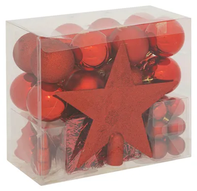 Produktbild von Christbaumschmuck-Set, 44-teilig