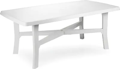 Immagine prodotto di Tavolo in resina bianca 180x100 cm.