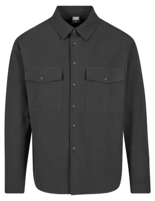 Produktbild von Urban Classics - "Basic" Hemd für Herren TN524 (M) (Schwarz)