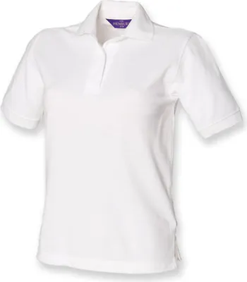 Immagine prodotto di Henbury H401 | Polo da donna in piqué 65/35 - Colore: Bianco - Taglia: XL