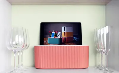 Produktbild von Kabelorganiser-Box Orangefarben 31x13,5x12,5 cm