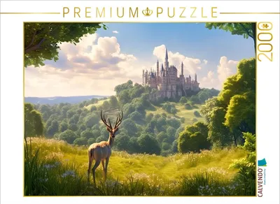 Produktbild von CALVENDO Puzzle Burgenblick | 2000 Teile Lege-Größe 90x67cm Foto-Puzzle für glückliche Stunden