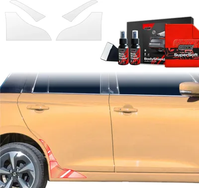 Zdjęcie produktu dla Folia ochronna 4 w 1 Grizz Protector na tylne progi – Suzuki Swift (2024–2025)