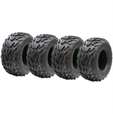 Immagine prodotto di 16x8.00-7 pneumatici quad ATV 16x8-7, E marcato pneumatico legale strada 7 "pollici nuovo - Set di 4