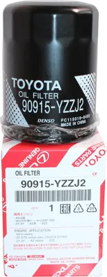 Image de TOYOTA Corolla Hilux Camry Avensis Original Ölfilter 90915-YZZJ2 OE