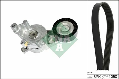Produktbild von INA 529 0468 10 Keilrippenriemensatz für VW Golf V Schrägheck (1K1)
