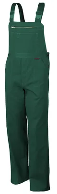 Produktbild von Qualitex Arbeitshose - favorite Latzhose - Arbeitshose aus reiner Baumwolle (BW 320 g) - in Farbe: grün - Herren: 26