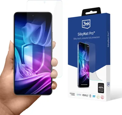Produktbild von 3mk Display Schutzfolie  Self-Heal Silky Matt Pro für Realme 14 5G / 14T 5G Self-Heal