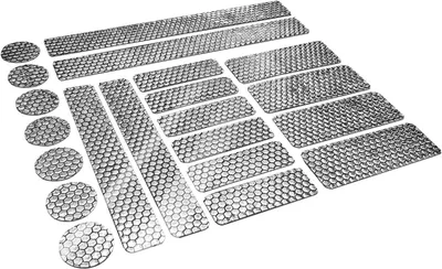 Productafbeelding van Reflecterende stickers - 21 stuks - 5 maten - Zelfklevend