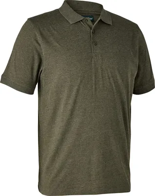 Produktbild von Deerhunter Gunnar Polo Hemd Herren (Adventure Green Melange) Größe L