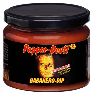 Produktbild von Pepper-Devil Habañero-Dip 250g