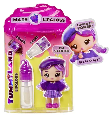 Produktbild von Yummiland Lipgloss Doll - Greta Grape