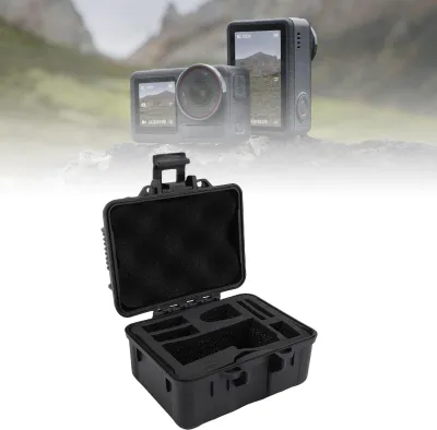 Immagine prodotto di Custodia da trasporto per i viaggi, adatta alla fotocamera Action 5 Pro, impermeabile e antiurto con interno imbottito