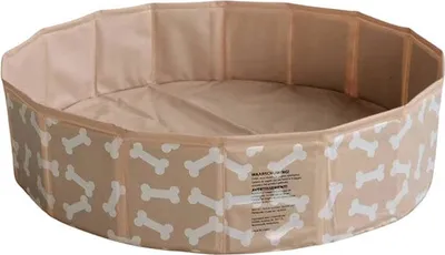 Produktbild von Swim Essentials Hunde Pool Beige Knochen 80 cm