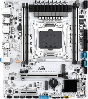 Obrázek produktu pro JINGSHA LGA 2011-3 V3/V4 Intel Xeon Desktop MATX Základní deska PCI-E 3.0 X16 Domácí kancelářská herní deska 4*DDR4 128GB SATA3.0 Gigabit Ethernet 4*USB3.0 WIFI M.2 NVME NGFF