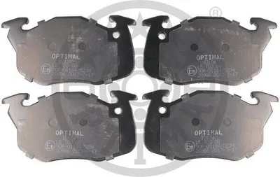 Produktbild von OPTIMAL Bremsbeläge Satz Vorne Bremsklötze passend für PEUGEOT 106 II Schrägheck (1A, 1C) BP-10134