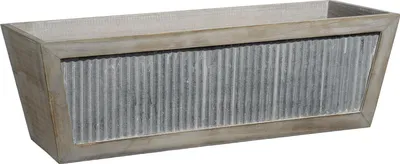 Produktbild von Holz-Galvanisierte Pflanzenbox - Pflanzer