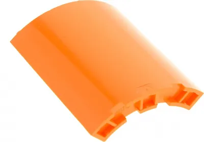 Produktbild von 1x Lego Zylinder Viertel 4x4x6 orange Fenster Wand 4523634 30562 35276 46361