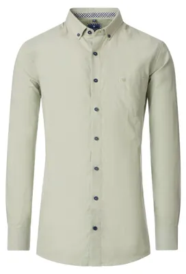 Produktbild von Redmond - Comfort Fit - Herren Langarm Hemd (251055111), Größe:XXL, Farbe:Grün(60)