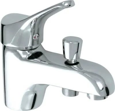 Zdjęcie produktu dla Bateria wannowo-prysznicowa ROUSSEAU Edinburgh, Jednouchwytowa, Głowica ceramiczna Ø 40 mm, Perlator 28 L/min, Mosiądz