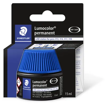 Produktbild von STAEDTLER 487 17 Nachfüllstation für Lumocolor permanent Universalstifte Einzelprodukt blau