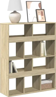 Zdjęcie produktu dla Maison Exclusive - Regał, dąb sonoma, 100x33x125,5 cm, materiał drewnopochodny