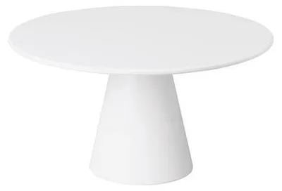Produktbild von APS 83891 Servier- und Tortenplatte CASUAL, Ø 31 cm, Höhe 16 cm, Melamin, weiß