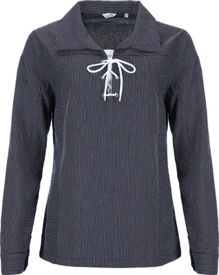 Produktbild von Takelhemd Damen mit Kordel schmal gestreift Gr. 36