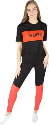 Produktbild von Björn Borg - Damen - Clarence Strumpfhosen - Bunt/Rot/Schwarz - Gr. 36