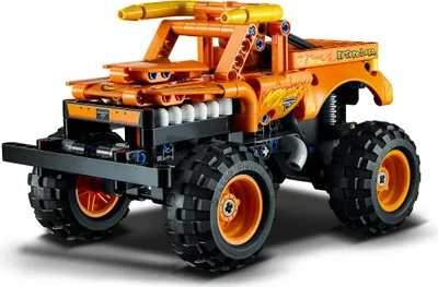 Produktbild von LEGO 42135 Technic Monster Jam El Toro Loco, Monster Truck-Spielzeug ab 7 Jahre, Spielzeugauto-Set für Jungen und Mädchen, Offroader mit Rückziehmotor