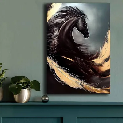 Zdjęcie produktu dla Wallity, 70100GSC-008, Dekoracyjny obraz na płótnie, wielokolorowy, 100% CANvas, 70 x 100 cm