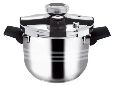 Image de Bavary Autocuiseur 6 l 24 cm Acier inoxydable pour induction