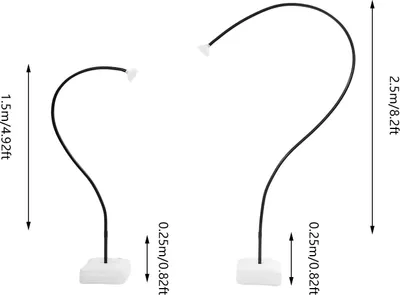 Produktbild von Ballonbogen Set - Flexibler Ballonständer - Verstellbar 1,5–2,5 m - Mit Standfüßen & Wasserbeuteln - Mit Pumpe & Clips - Schwarz