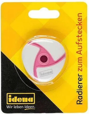 Produktbild von Idena 10029 - Radierer zum Aufstecken, pink
