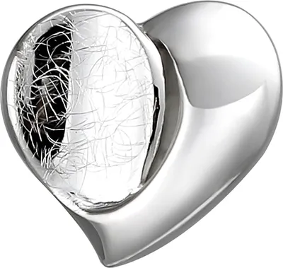 Produktbild von JOBO Anhänger Herz 925 Sterling Silber eismatt Herzanhänger Silberanhänger
