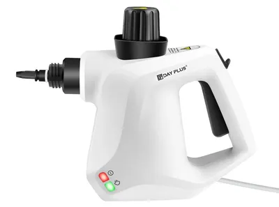 Produktbild von Handdampfreiniger - Tragbarer Dampfreiniger - 3800 W - 400 ml Tank - 220–240 V - IPX4 - Für mehrere Oberflächen - Weiß