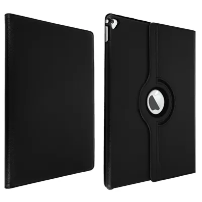 Produktbild von Avizar, Hülle mit 360 Grad drehbarer Halterung für Apple iPad Pro 12.9 2015 / 2017, Schwarz