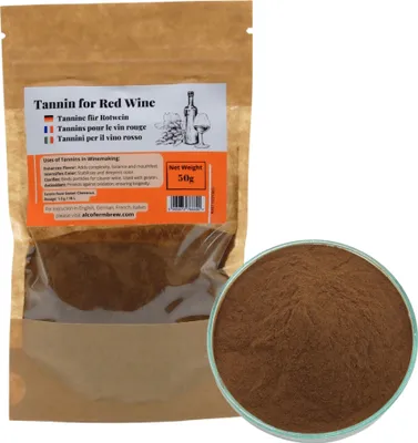 Produktbild von Tannine für Rotwein 50g - Tannin, Weintannin