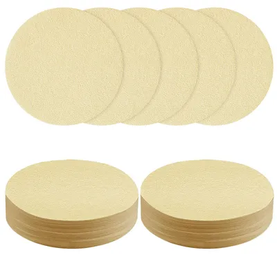 Kaffeefilter 100 Stück, 58 mm, rund, Papier, natur, ungebleicht