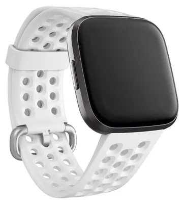 Produktbild von fitbit - Ersatz-/Wechselarmband - Versa 2 - Sport Band - Frost White - Large - FB171SBWTL