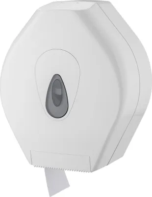 Produktbild von PlastiQline Großrollenspender MAXI - Toilettenpapierspender - Farbfenster grau