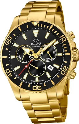 Produktbild von Jaguar Edelstahl Herren Uhr Chronograph Sport gold Executive D2UJ864/3