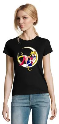 Produktbild von Damen Fun Comic Sailor Moon Anime Manga