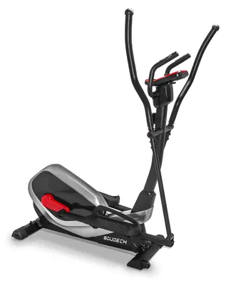 Immagine prodotto di TURBO 9000 - Bici ellittica a resistenza magnetica con volano da 9kg cyclette ellittica cross trainer con display LCD e cardiofrequenzimetro incorporato.