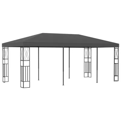 Image de Pavillon 3x6 m Anthracite Tissu