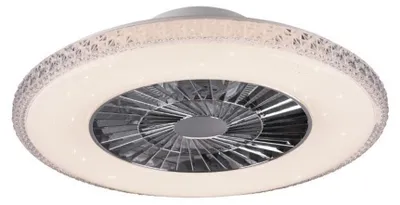 Obrázek produktu pro LED stropní ventilátor HARSTAD chrom Ø 60cm - R62412106