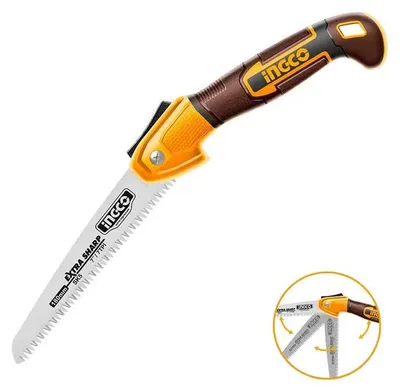 Image de Scie pliante lame 180 MM SK5 7 dents rectifiées TPI - INGCO - HFSW1806