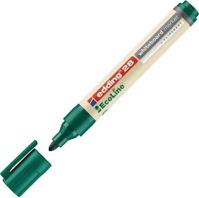 Obrázok produktu pre Edding 28 EcoLine, 1 kusov, Zelená, Béžová, Zelená, Kolo, 1,5 mm, 3 mm